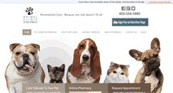 Desktop Screenshot of animalclinicsuburban.com